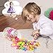 Sakiyr Pop Snap Beads , 180 Pcs Creativity DIY Jewelry Making Kit Art Crafts Bracelets,Necklaces and Rings Educational Gifts Toys for 3,4, 5, 6, 7 Year Old Girls