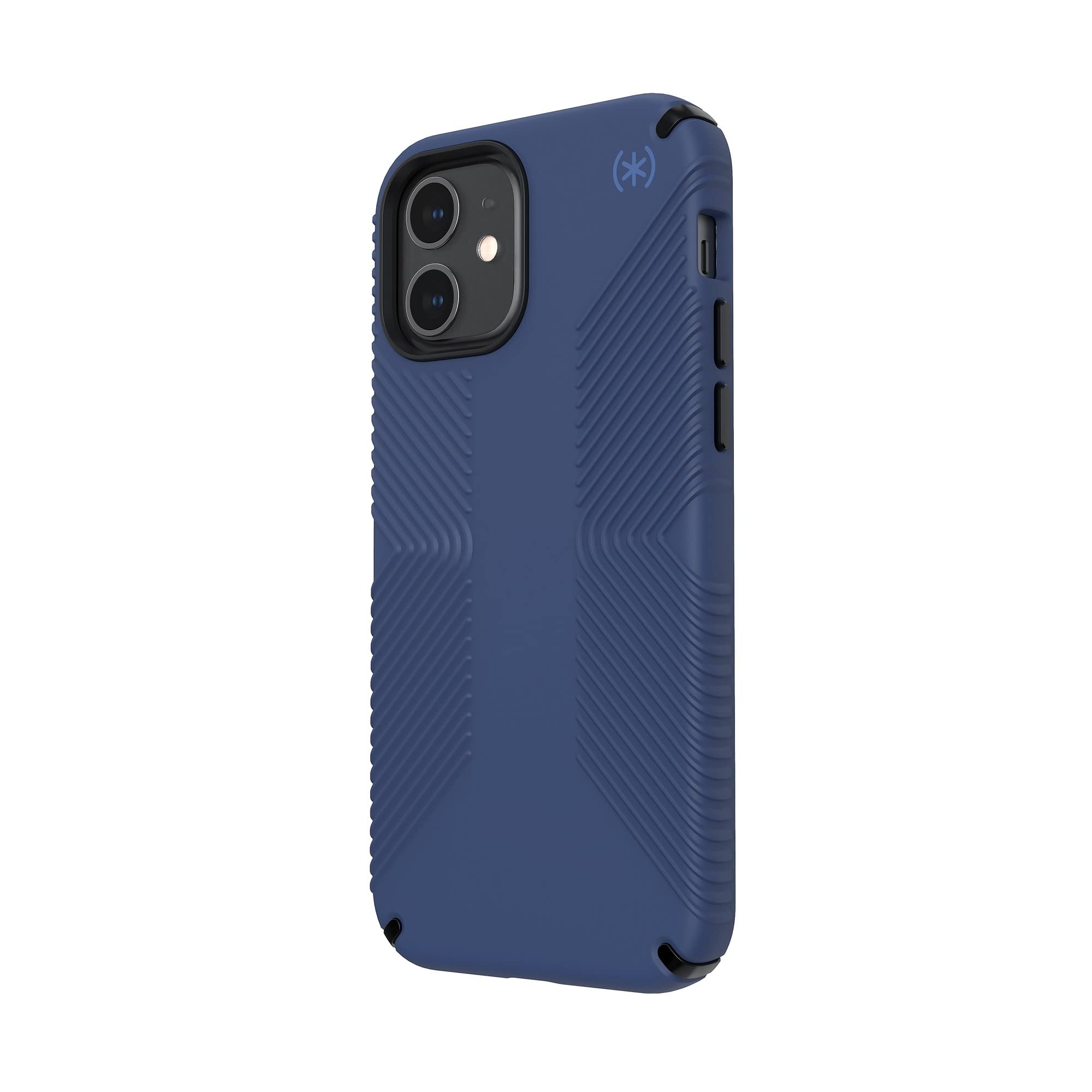 Speck Products Presidio2 Grip iPhone 12, iPhone 12 Pro Case, Coastal Blue/Black/Storm Blue