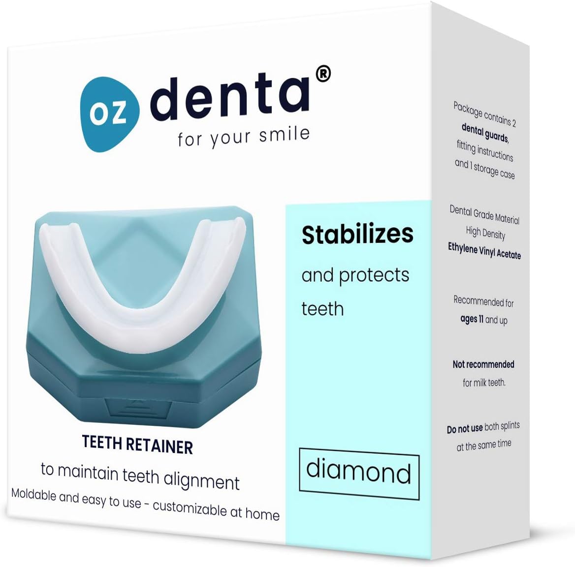 Dental Mouth Guard For Teeth Grinding Anti Grinding Dental Night Guard Bruxism Tmj Eliminates Teeth Clenching