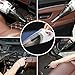 Onshowy Car Vacuum Cleaner, with LED Light 12V 106W 4.3~4.5K PA Suction Stainless Steel Filter Wet&Dry Handheld Auto Vacuum Cleaner,14.76FT(5M) Power Cord Plus One Bag
