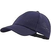 Home Prefer Mens Womens UPF50+ Sun Hat Athletic Adjustable Baseball Cap Quick Dry UV Protection Workout Running Golf Hat