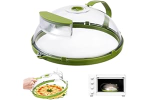 Microwave Food Cover with Built-In Steamer,Microwave Splatter Cover with Water Steamer,for Food Steam Microwaves Splatter Gua
