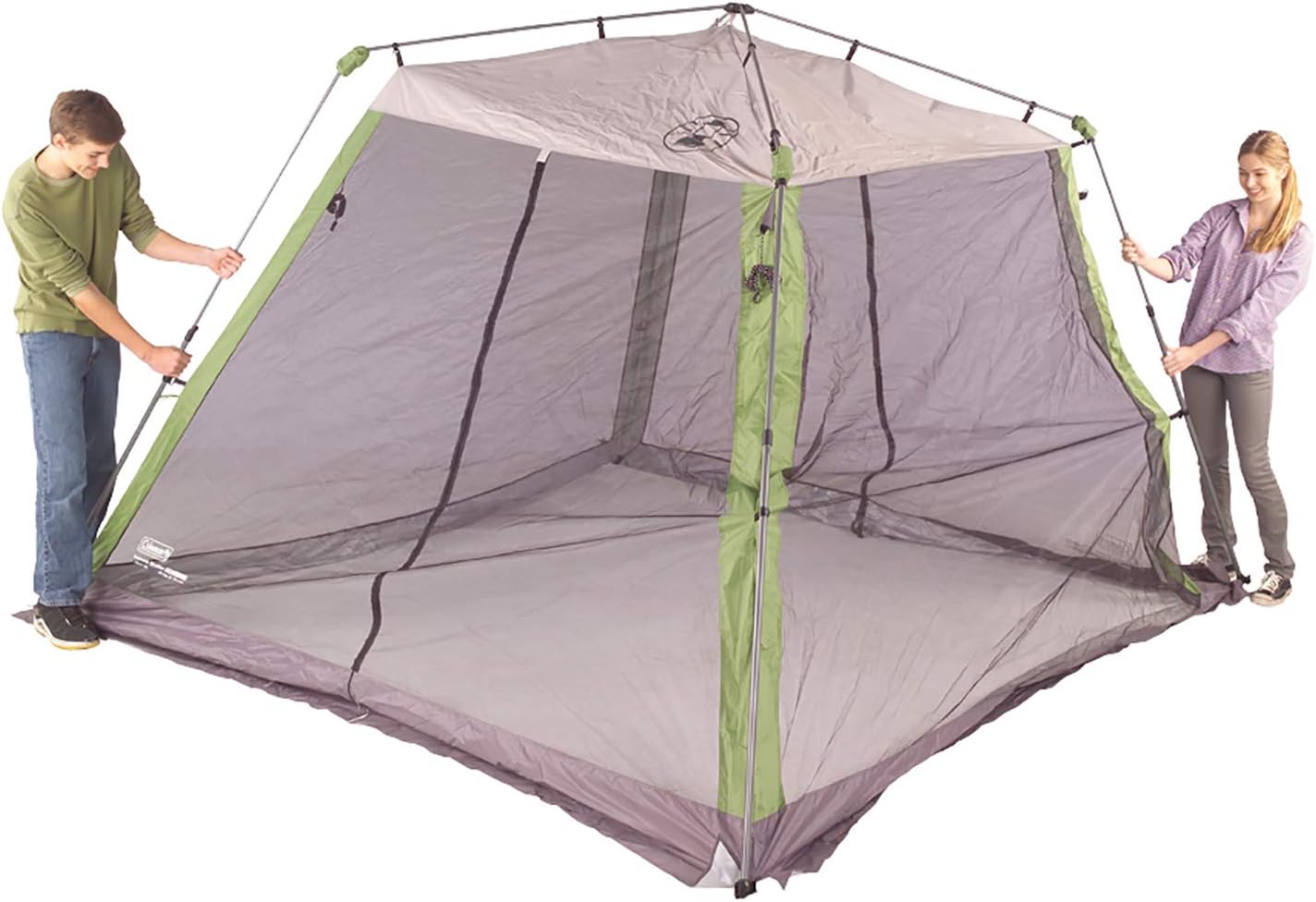 Coleman Screened Canopy Tent | 15 x 13 Screened Sun Shelter with Instant Setup : Screen Houses : Sports & Outdoors