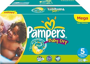 pampers baby dry 5 megapack