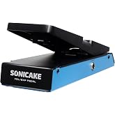 SONICAKE Volume Expression Pedal, Passive Volume &amp; EXP, Full Size - FlipVol | 9.57"L x 3.66"W x 2.36"H, Compact EXP &amp; VOL 2 in 1 combo effects pedal for electric guitar, bass, keyboard, synthesizer