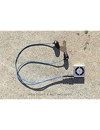 H2O Audio Surge S + Auriculares Impermeable para Natación. Corto Cord. Mejor Natación auriculares Diseñado para regazo Natación.