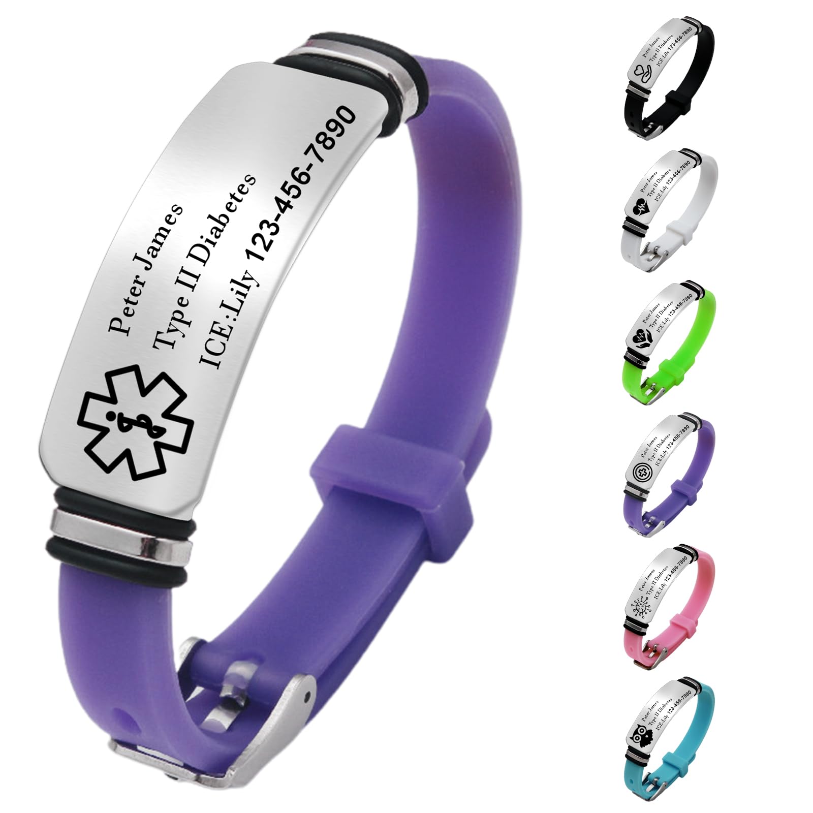 Emergency Bracelet Amazon Diabetic Bracelets Taking Anticoagulant