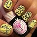 PUEEN Nail Art Stamp Collection Set 24B-L STAMPING BUFFET - LEISURE - NEW Set of 24 All You Can Stamp Full Size Stamping Image Plates Manicure DIY (Infinite Images With Your Creativity) Now with