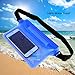 2 Pack Waterproof Pouch, Screen Touch Sensitive Waterproof Bag with Adjustable Waist Strap - Keep your Phone and Valuables Dry Black & Blue