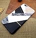 Losin iPhone 7 Plus / iPhone 8 Plus 5.5 Inch Case Fashion Luxury Granite Classic Geometric Mosaic Triangle Marble Pattern Hard PC Back Case