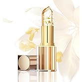 Transferproof Colour Changing Lipstick, Long Lasting 24H Lipstick, Moisturizing Glossy Tinted Lip Gloss with Gold Foil, Tempe
