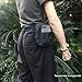 AMYIPO MOLLE Pouch Multi-purpose Compact Tactical Waist Bags Small Utility Pouch (Black Small Pouch)