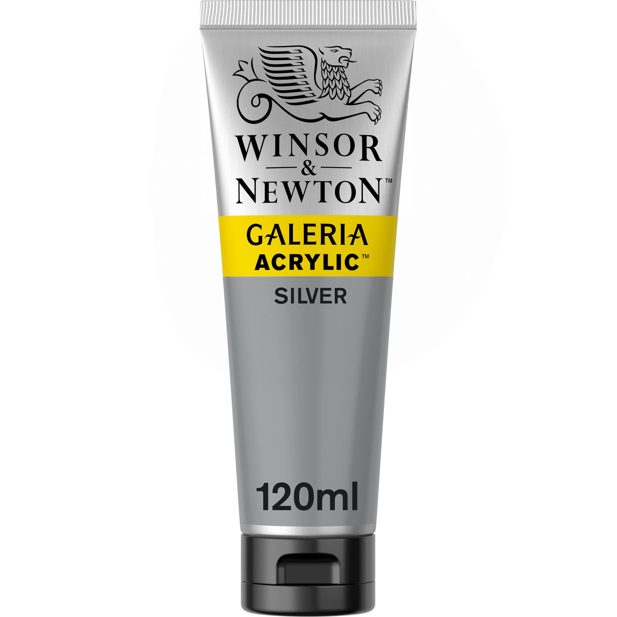 Winsor & Newton 120ml Galeria Acrylic Paint - Silver