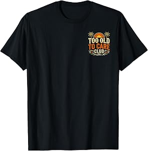 Vintage Proud Member of the I Don't Care Boomer Club 2 Side T-Shirt