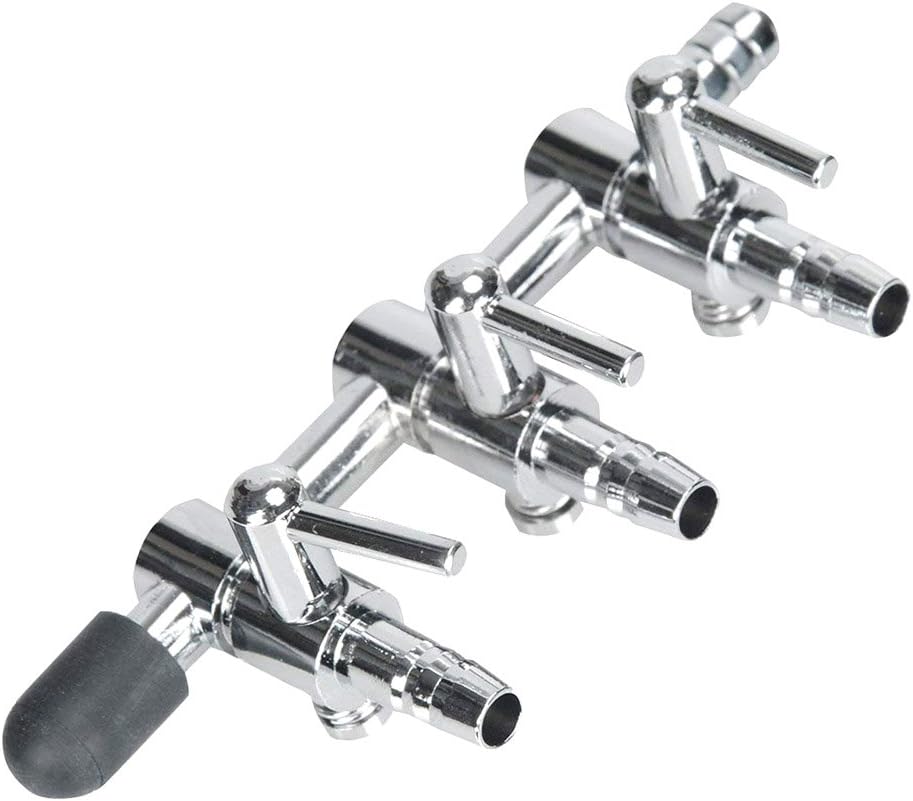 Rely2016 Stainless Steel 3 Way Aquarium Fish Air Flow Distributor