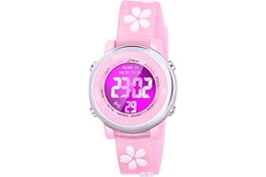Viposoon Girls Watches Age 3-10 with Waterproof Alarm - Best Gifts for Girls