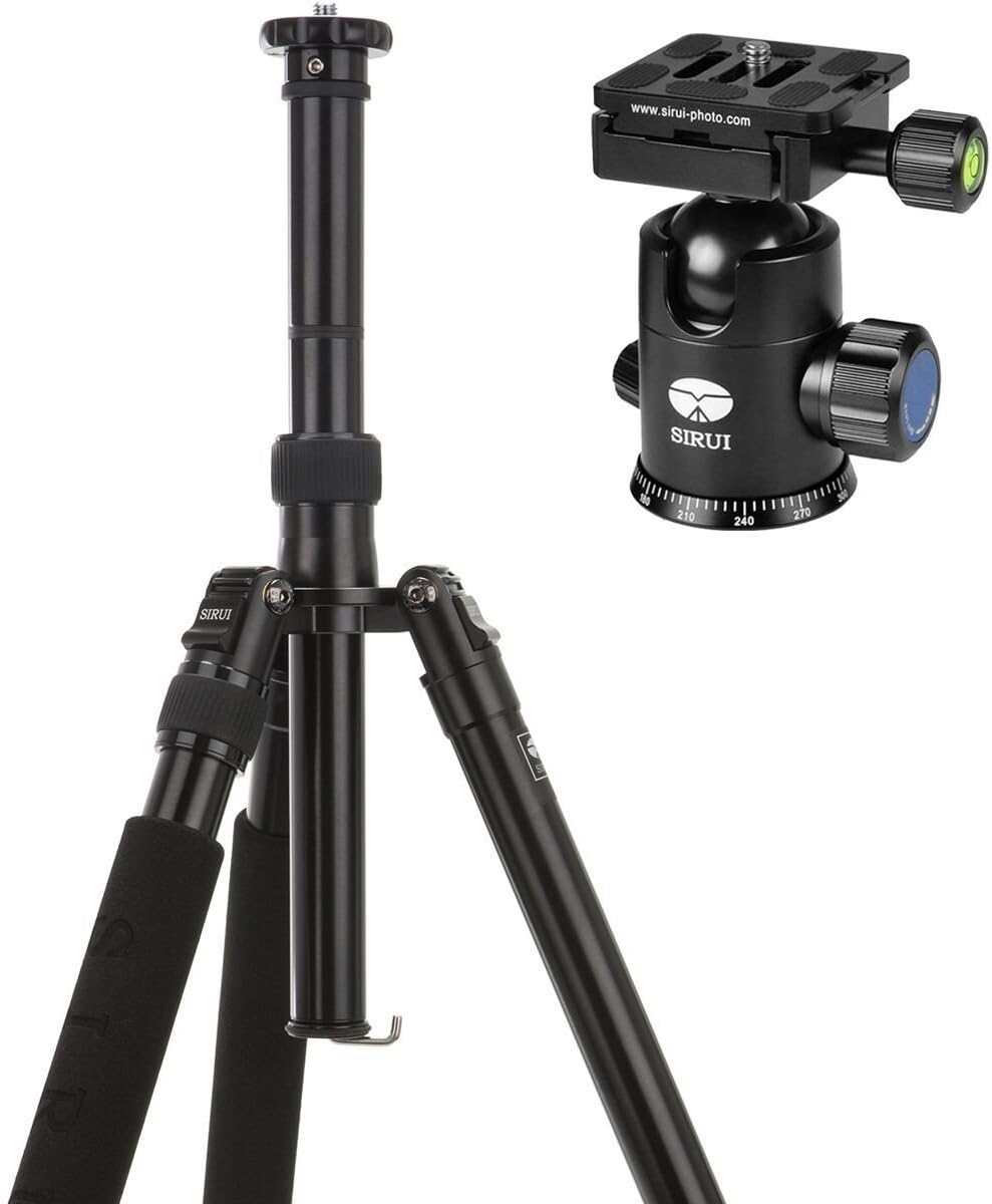 SIRUI N2004KX Aluminum Tripod + G20X Ball Head Whoping 44