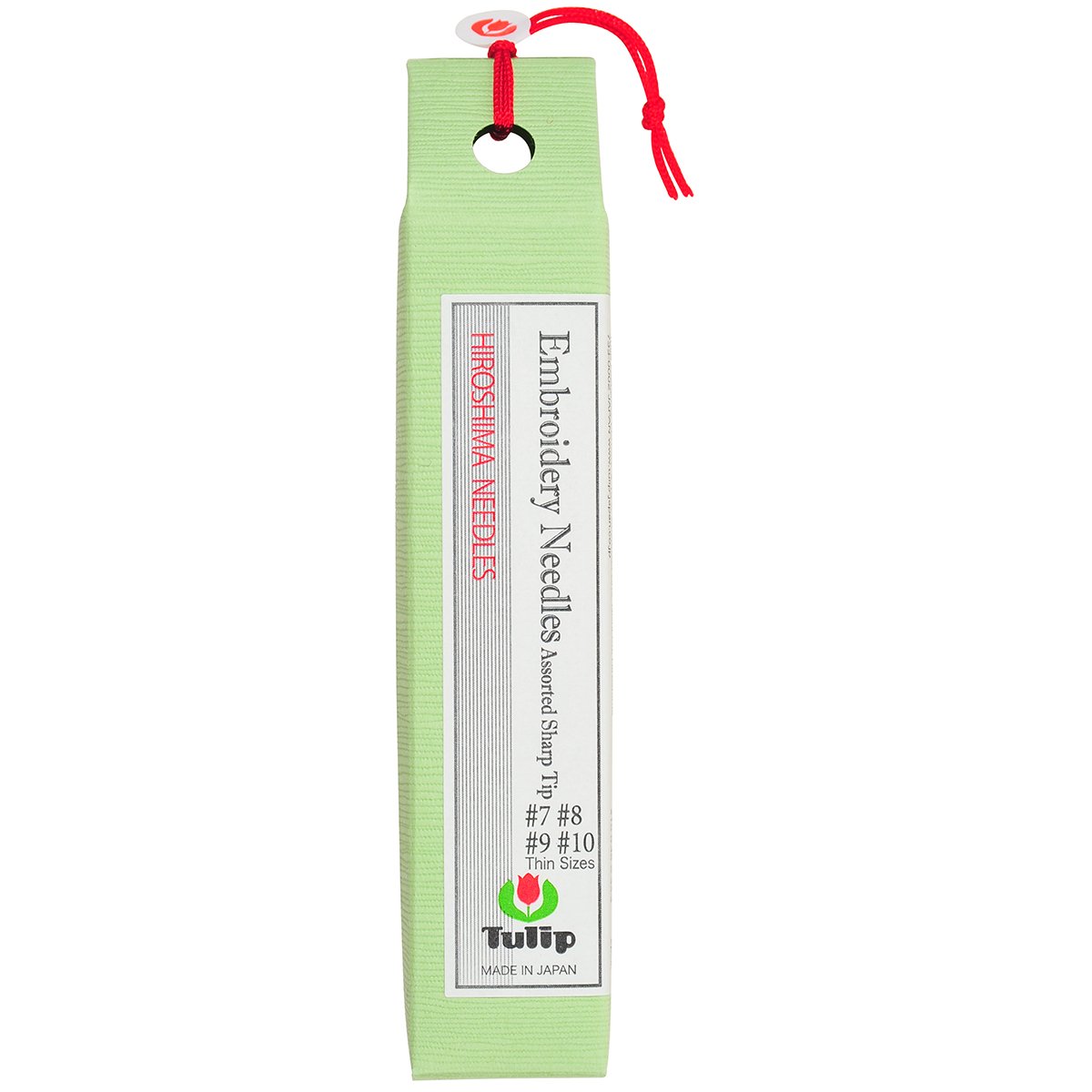 Sewline Tulip Embroidery Needles, Assorted Thin, 8/Pack, Silver, (73365)