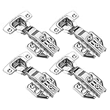 JQK Cabinet Hinges, 100 Degree Soft Closing Full