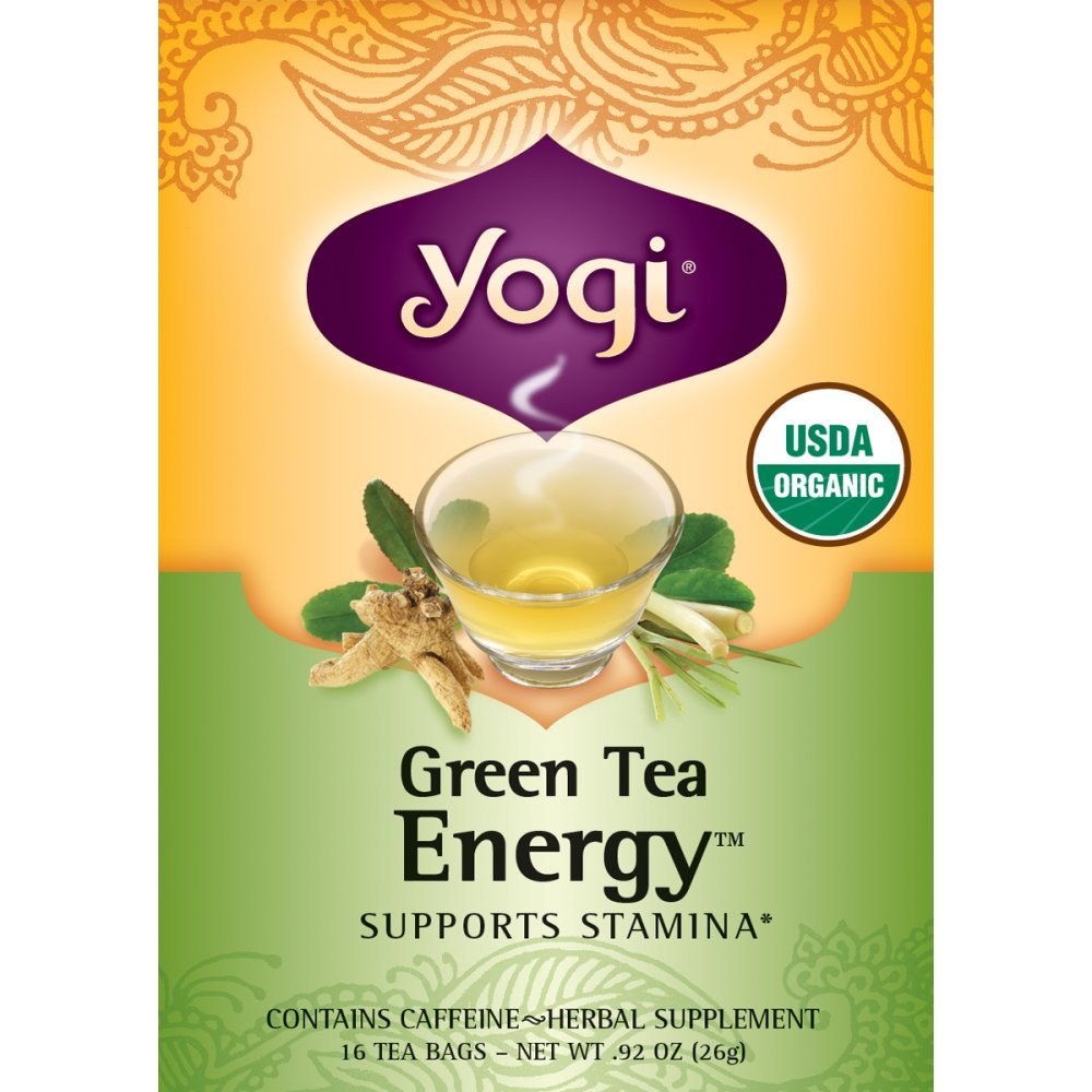 Yogi Herbal Green Tea, Super Antioxidant 16 ea Yogi