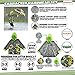 Nickelodeon Boys' Little Kids Umbrella and Slicker, TMNT Toddler Rain Wear Set, for Ages 2-3, Medium, Age 4-5