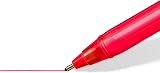 STAEDTLER 4320 MC10 Stick Rainbow Ballpoint Pen Pack of 20 Assorted Colours view 3