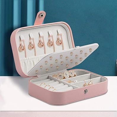 Schmuckkästchen schmuckbox travel Damen PU-Leder Reise Schmuck