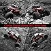 METAKOO RC Toy Car, CO1 4WD 1/18 Scale Improved Crawling Electric Car - 2 Batteries, Shock Absorption, Crashworthy, 2.4GHz, Replaceable Accessories, Adjustable Speed