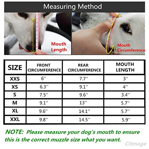 Dog Mouth Cover Oxford Cloth Anti-bite Anti Chew Anti-lick Pet Muzzle with Adjustable Strap Breathable,Soft,Safety Protection Postoperative Recovery for Small Dogs,Puppies (XS) - Thumbnail 4