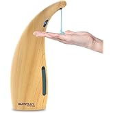 Summon The Elves Automatic Liquid Soap Dispenser Touchless,400ML Hand & Dish Countertop Electric Dispenser with Sensor,4 Gear Adjustable Waterproof Battery Operated Kitchen Auto Soap Pump