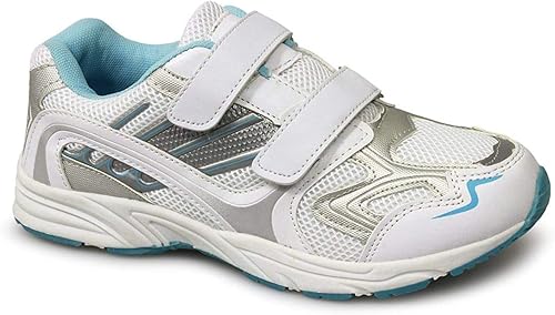 ladies trainers with velcro fastening