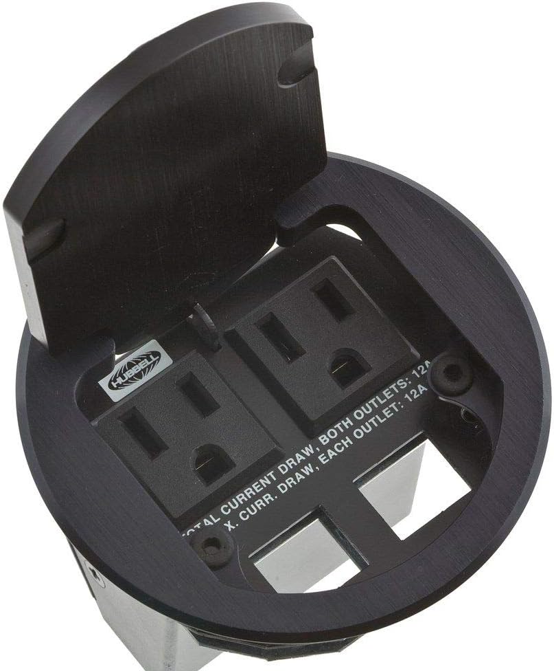 Hubbell TTBDS2BR Table Top Box, Wall Outlets Amazon Canada