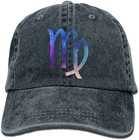 Hat Virgo Denim Skull Cap Cowboy Cowgirl Sport Hats for Men Women
