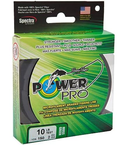 Amazon.com : POWER PRO 31500100300X Super Slick V2 10lb 300yd Onyx