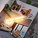 T10/T30 LED Bulbs,Tubular Edison Style LED Filament Bulb,4W Dimmable T10 Nostalgic Led Light Bulb, E26 Medium Base, 2700K Warm White,400LM,Clear Glass Cover, 3Pack