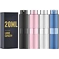 owlyee 20ML Perfume Atomizer, 4PCS Travel Cologne Spray Bottle, Mini Empty Sprayer Dispenser