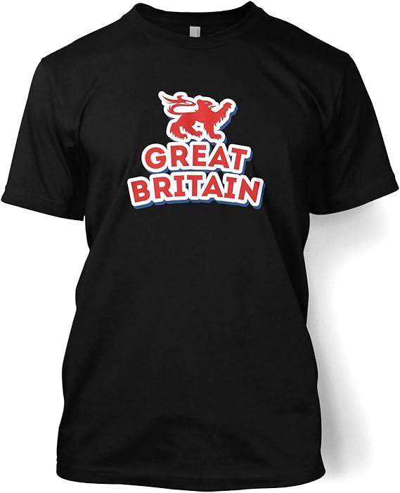 Great Britain Mens T-shirt: Amazon.co.uk: Clothing