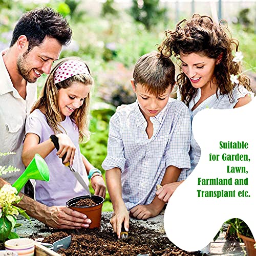 SUPERBEAR Garden Hand Weeder, 2 Pieces Weed Removal Tool with Ergonomic Handle Garden Weeding Tools for Garden Lawn Farmland Transplant