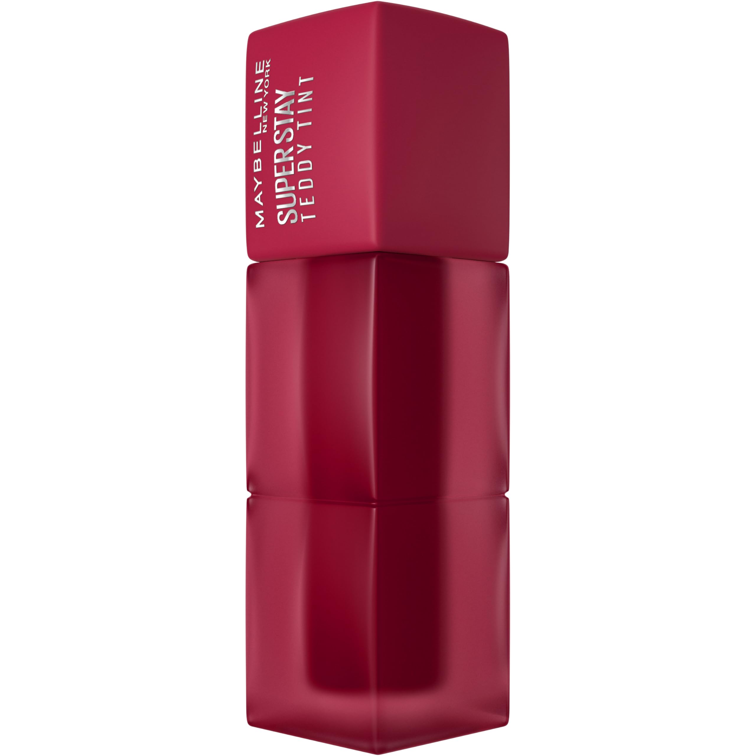 Maybelline Matte Lip Tint, Super Stay Teddy Tint, Up To 12 Hour Blurred Matte Lipstick, Plush Comfort, Longwear Makeup, Transferproof, 8 Buildable Lip Shades, Maybelline New York, Shade: Wild at Heart