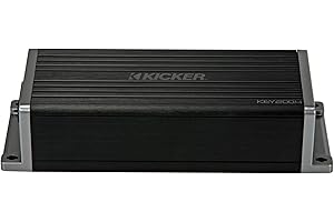 Kicker 47KEY2004 Key 4-Channel DSP Smart Amplifier, 4x50W