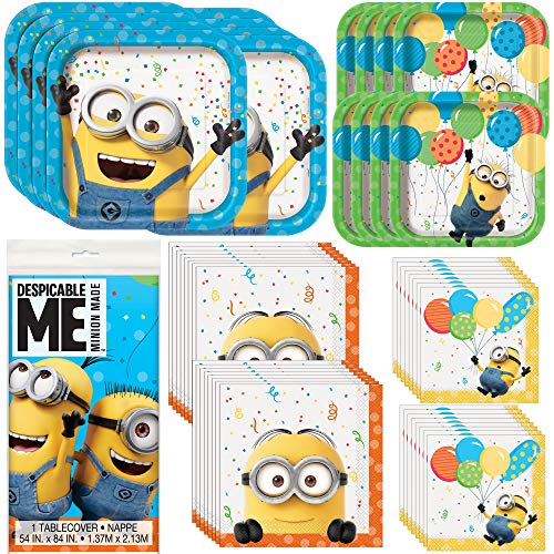 Despicable Me Minion Party Supplies and Decorations Dinner Paper