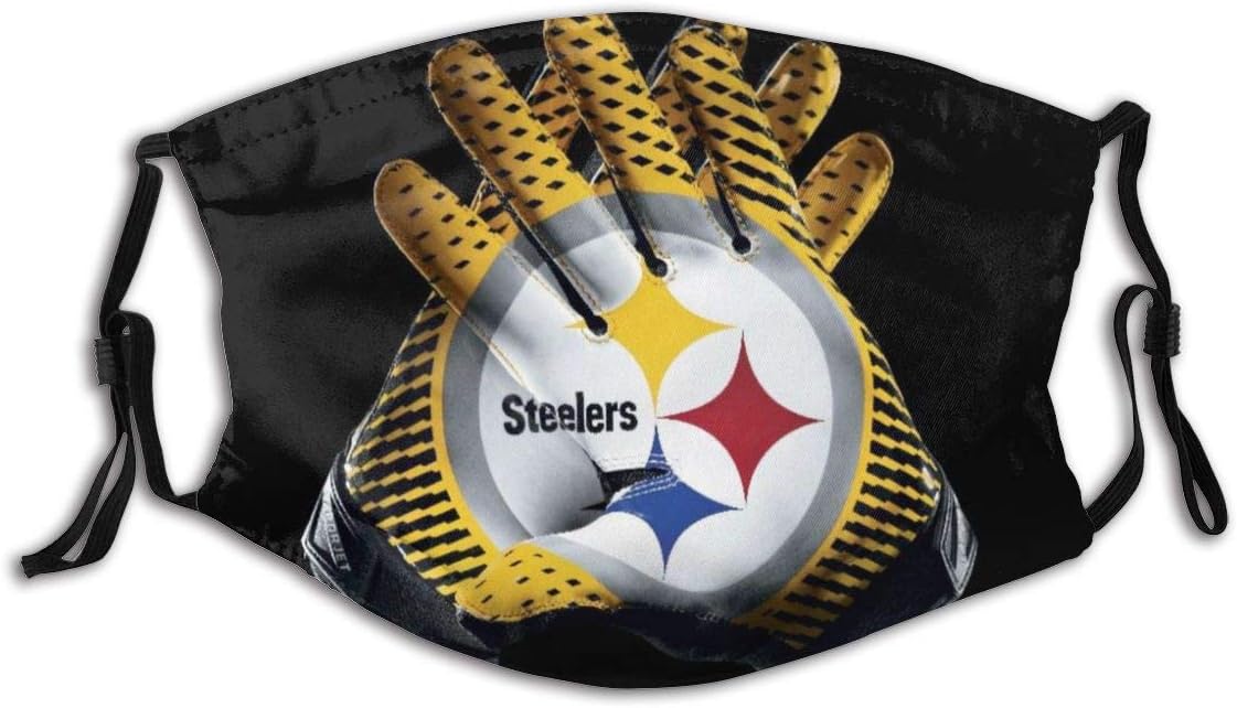 PENGTU Pittsburgh Steelers Sign Unisex Washable and Reusable Cotton Warm Face Protection for Outdoor