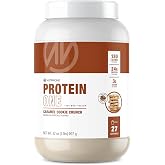 NutraOne ProteinOne Whey Protein Promote Recovery and Build Muscle with a Protein Shake Powder for Men &amp; Women (Caramel Cookie Crunch, 2 LB)