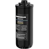 DESENRUIS WT-14UA Replacement Filter Cartridge | Reduces 99.99% Chlorine, Bad Taste &amp; Odor, Under Counter Water Filter Direct Connect to Kitchen Faucet