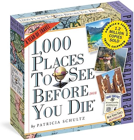 1000 Places to See Page-A-Day Calendar 2018