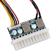 IOASPOW DC 12V 160W 24Pin ATX Connect with Motherboard Mini ITX Power Supply Pico PSU Module for PC