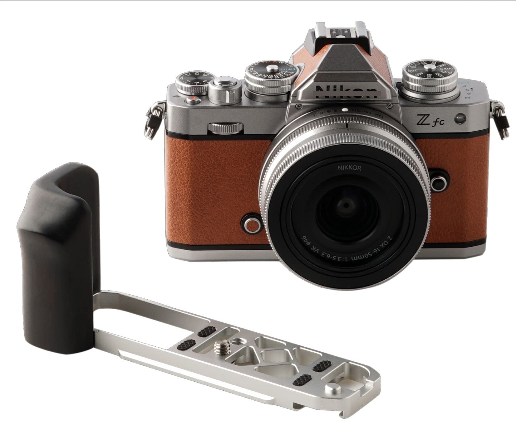 WEPOTO ZFC Camera Hand Grip Quick Release Plate QR Plate For Nikon ZFC Camera