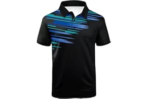 V VALANCH Mens Polo Shirts Short Sleeve Moisture Wicking Golf Tennis Polo Casual Shirts