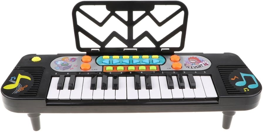 Amazon N A 25キーデジタルエレロニックピアノキーと楽譜スタンド ポータブルエレリック ピアノ 鍵盤楽器 おもちゃ