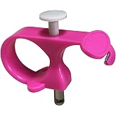 HiSew 3-in-1 Needle Puller, Pink, 1 Count | 3-in-1 Needle Puller with built-in sewing thimble and thread cutter for easier, faster hand sewing.